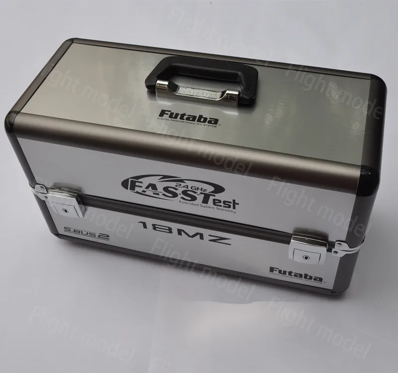 Double Layer Easy Carry Aluminum Case For Futaba 18MZ 10C 8FG 8J