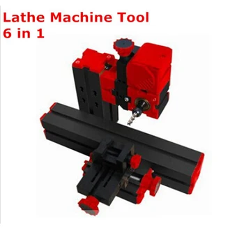 DIY Mini Lathe Machine 6 in 1, DIY Mini Micro Lathe Machine Tool 6 in 1, For Wood and Soft Metal
DIY Mini Lathe Machine 6 in 1, DIY Mini Micro Lathe Machine Tool 6 in 1, For Wood and Soft Metal