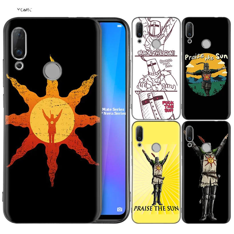 Silicone Coque Case for Huawei P30 P20 P10 P9 Mate 20 10 Lite Pro Nova 3i 4e 3E P Smart 2019 2018 Plus Praise the Sun Dark Souls
Silicone Coque Case for Huawei P30 P20 P10 P9 Mate 20 10 Lite Pro Nova 3i 4e 3E P Smart 2019 2018 Plus Praise the Sun Dark Souls