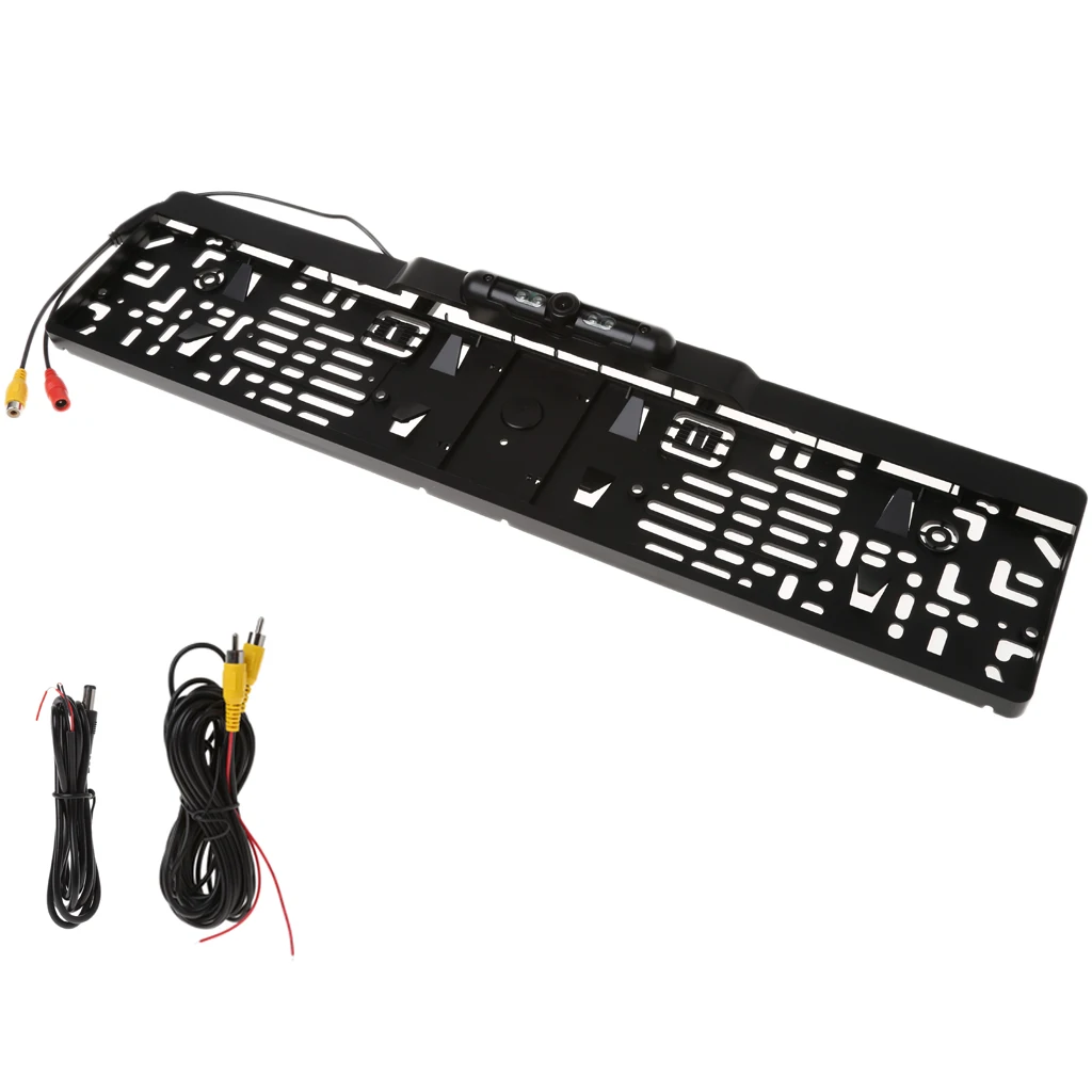 Waterproof Car License Plate Frame Rear View Camera & LED Light Night Vision Cam
Waterproof Car License Plate Frame Rear View Camera & LED Light Night Vision Cam