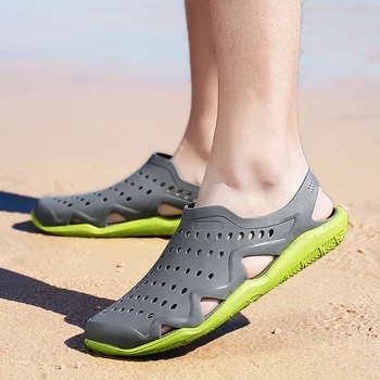 39-45 Men Summer Sandals Solid Breathable Sandal Beach Sandals Shoes Water Man Slippers Slides light soft Comfortable Shoes
39-45 Men Summer Sandals Solid Breathable Sandal Beach Sandals Shoes Water Man Slippers Slides light soft Comfortable Shoes
