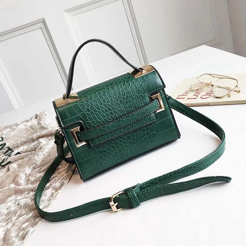 Fashion Alligator Women Green Purse Handbag Brand Crocodile Ladies Shoulder Hand Bags Small Totes Retro Crossbody Bags for Women
Fashion Alligator Women Green Purse Handbag Brand Crocodile Ladies Shoulder Hand Bags Small Totes Retro Crossbody Bags for Women