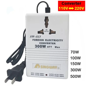 Transformer Travel Adapter Switch New Charger professional convert 220V To 110V Step Up/Down Dual Voltage 110 to 220 Converter
Transformer Travel Adapter Switch New Charger professional convert 220V To 110V Step Up/Down Dual Voltage 110 to 220 Converter