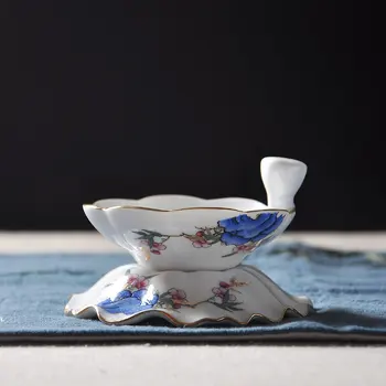 Jingdezhen Porcelain Tea Strainer Shallow Relief Pattern Filter Chinese Kung Fu Tea Set Accessories Coffee Filters Teaware
Jingdezhen Porcelain Tea Strainer Shallow Relief Pattern Filter Chinese Kung Fu Tea Set Accessories Coffee Filters Teaware