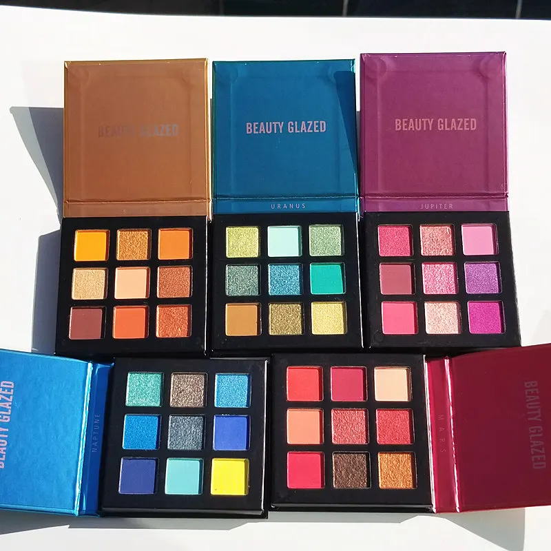 Beauty Glazed 9 Colors Pressed Eyeshadow Pallete Powder Palette Matte Glitter Foiled Eye Shadow Palette Blush Makeup Set
Beauty Glazed 9 Colors Pressed Eyeshadow Pallete Powder Palette Matte Glitter Foiled Eye Shadow Palette Blush Makeup Set