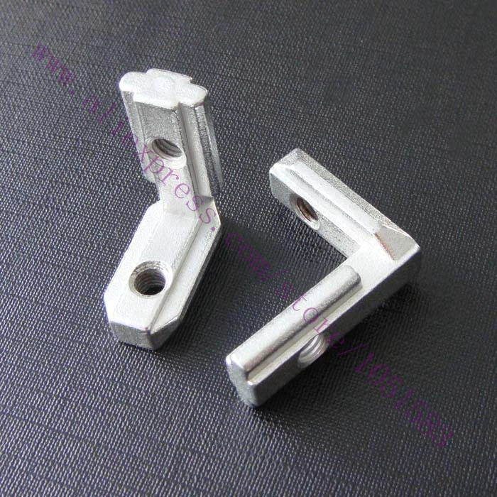 20pcs T Slot L-Shape 2020 Aluminum Profile Interior Corner Connector Joint Bracket for 2020 Alu-profile 3D printer (with screws)
20pcs T Slot L-Shape 2020 Aluminum Profile Interior Corner Connector Joint Bracket for 2020 Alu-profile 3D printer (with screws)