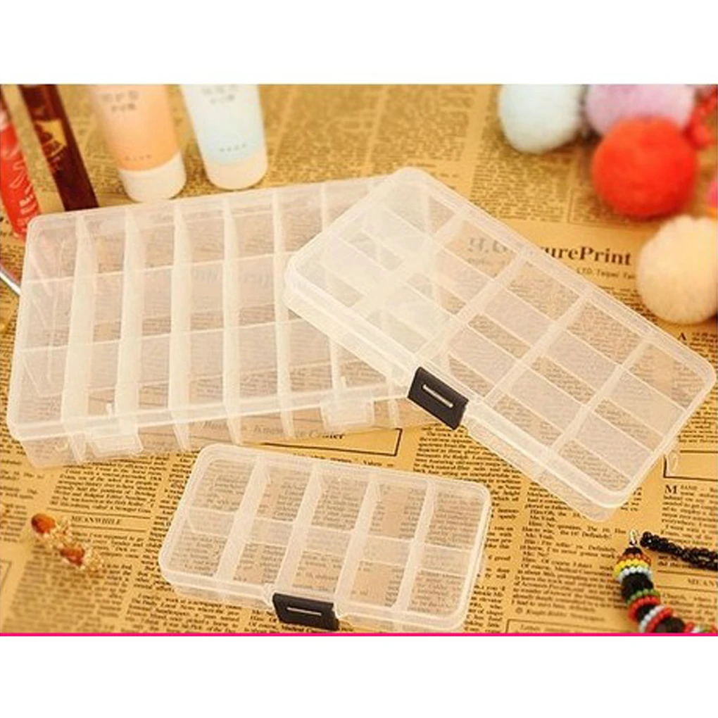 House Tools 10/15/24 Grids Compartments Jewellery Bead Earrings Rings Storage Box Case Organiser
House Tools 10/15/24 Grids Compartments Jewellery Bead Earrings Rings Storage Box Case Organiser