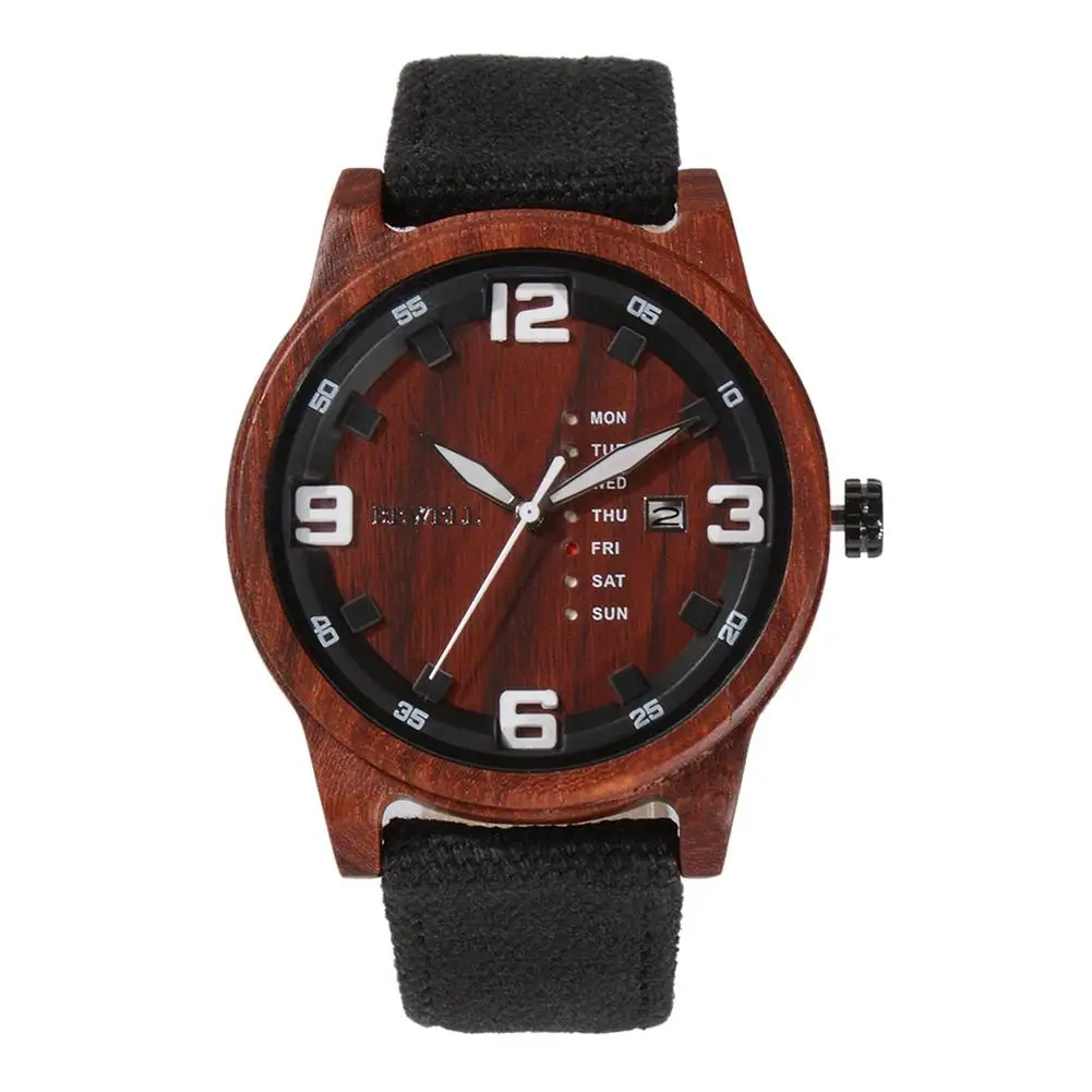 LinTimes Men Stylish Quartz Watch with Wooden Watchband Casual Wristwatch Ornament Gift
LinTimes Men Stylish Quartz Watch with Wooden Watchband Casual Wristwatch Ornament Gift