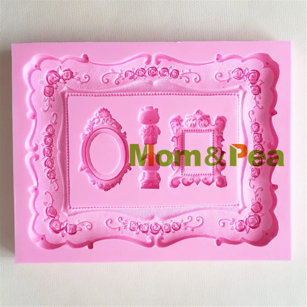 Mom&Pea MP142 Free Shipping Frames Silicone Mold Cake Decoration Fondant Cake 3D Mold Soap Mold Food Grade
Mom&Pea MP142 Free Shipping Frames Silicone Mold Cake Decoration Fondant Cake 3D Mold Soap Mold Food Grade