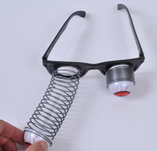New Arrival Horror Halloween Costume Gift Funny Game Drooping Spring Eye Ball Glasses Gag Toy for Making Jokes with Friends
New Arrival Horror Halloween Costume Gift Funny Game Drooping Spring Eye Ball Glasses Gag Toy for Making Jokes with Friends