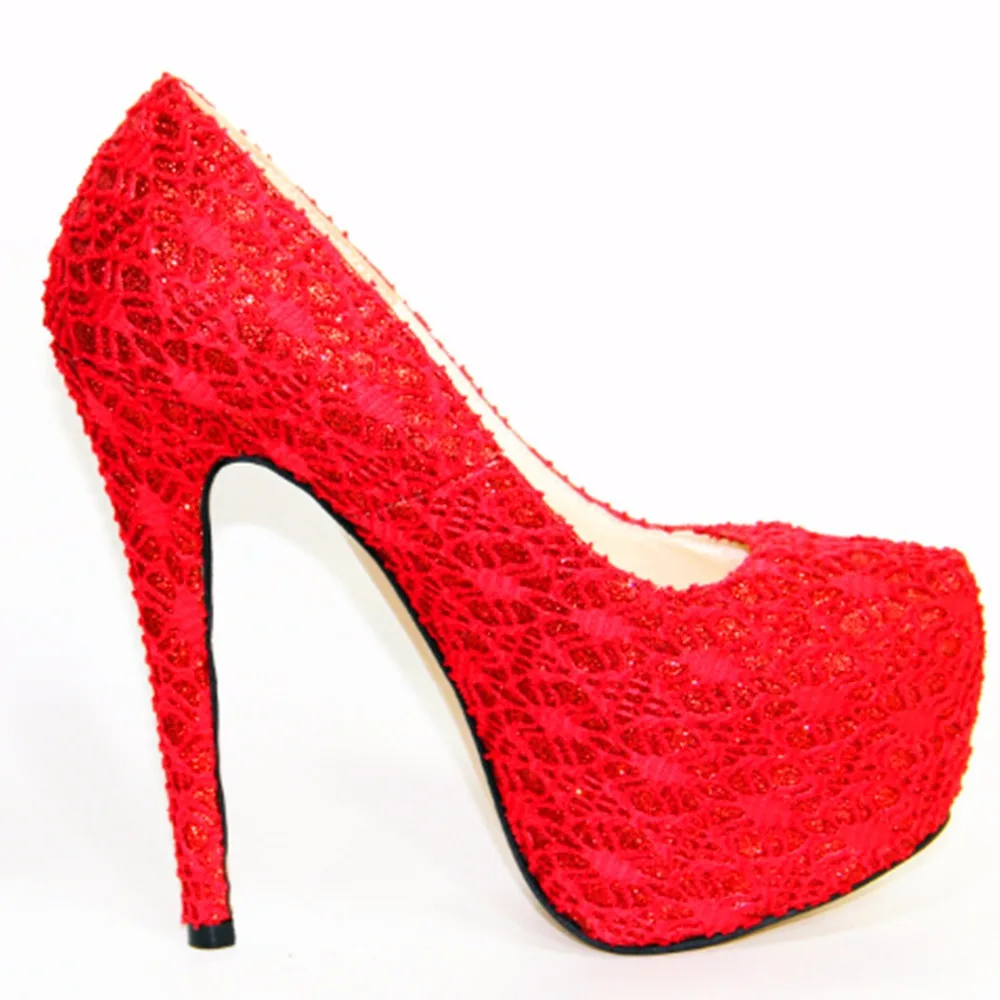 Neutral fashion Red knitted mesh 16 cm high-heeled Four Seasons Women's high heels.Size:35-43
Neutral fashion Red knitted mesh 16 cm high-heeled Four Seasons Women's high heels.Size:35-43