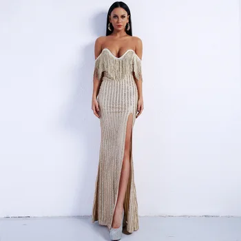 Glitter powder Backless New Style Bandage 2019 Dress Sexy Elegant Women Night Club Party Body con Deep V-Neck Dresses Wholesale
Glitter powder Backless New Style Bandage 2019 Dress Sexy Elegant Women Night Club Party Body con Deep V-Neck Dresses Wholesale