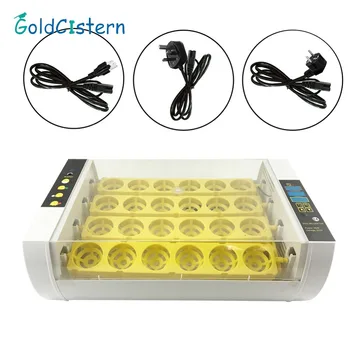 

24Pcs Egg Incubator 60W Digital Temperature Hatchery Machine Hatcher for Hatching Chickens Ducks Geese 110V/ 220V EU/US/UK