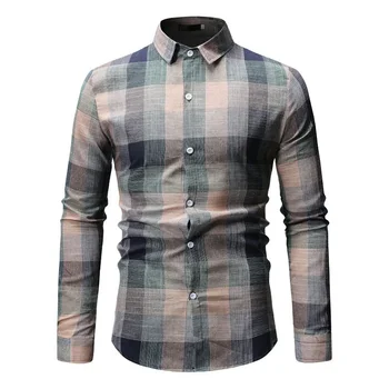 New Autumn Fashion Brand Men Clothes Slim Fit Men Long Sleeve Shirt Men Plaid Cotton Casual Men Shirt Social Plus Size M-XXXL
New Autumn Fashion Brand Men Clothes Slim Fit Men Long Sleeve Shirt Men Plaid Cotton Casual Men Shirt Social Plus Size M-XXXL