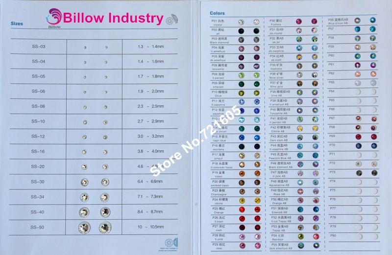 2028 AAAAA Hot Fix Rhinestone Color Chart 70 Colors Crystal Glass Hot Fix Rhinestones Use For Choose Colors B3419
2028 AAAAA Hot Fix Rhinestone Color Chart 70 Colors Crystal Glass Hot Fix Rhinestones Use For Choose Colors B3419
