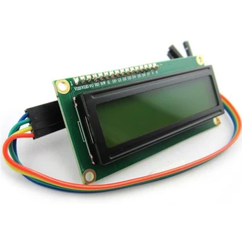 1602 expansion board / LCD 1602 LCD screen / I2C interface yellow-green backlight / distribution DuPont line
1602 expansion board / LCD 1602 LCD screen / I2C interface yellow-green backlight / distribution DuPont line