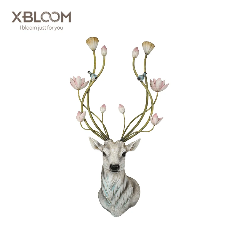 Deer Flower Sculpture Art Animal statue home decoration accessories House decorated wedding decoration party decoration vase
Deer Flower Sculpture Art Animal statue home decoration accessories House decorated wedding decoration party decoration vase