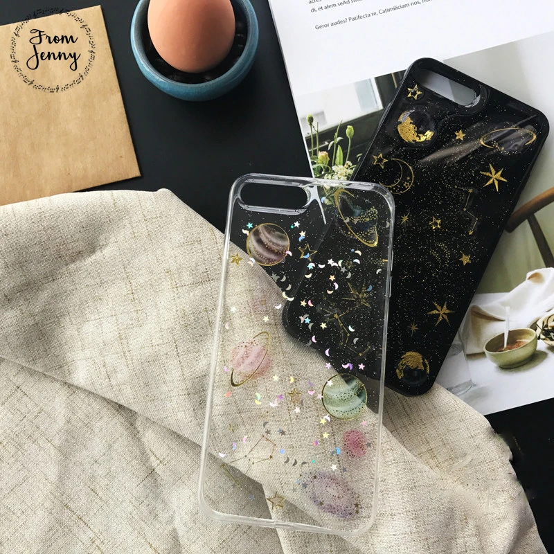 From Jenny Clear Transparent crystal Phone Case for iPhone 11 Pro 7plus 66s Plus Soft Cover for girls stars space housing Fundas
From Jenny Clear Transparent crystal Phone Case for iPhone 11 Pro 7plus 66s Plus Soft Cover for girls stars space housing Fundas