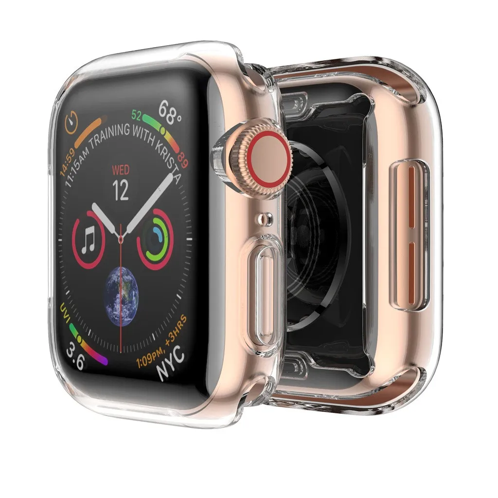 2xTPU Screen Protective Case Frame Bumper Cover Case Shell Screen Protector for Apple Watch 4 3 iwatch Protector Cover#20
2xTPU Screen Protective Case Frame Bumper Cover Case Shell Screen Protector for Apple Watch 4 3 iwatch Protector Cover#20