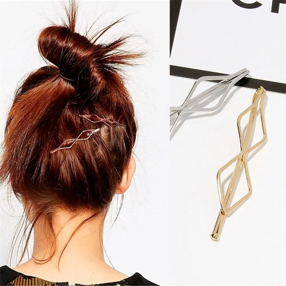 1PC Fashion Women Girls Metal Hollow Hair Clips Geometric Hairpin Gold Silver Color Barrettes Hair Accessories
1PC Fashion Women Girls Metal Hollow Hair Clips Geometric Hairpin Gold Silver Color Barrettes Hair Accessories