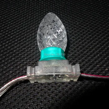 NEW! 50nodes DC12V WS2811 LED C9 technicolor pixel;IP68;with epoxy resin filled;transparent PC material and clean wire
NEW! 50nodes DC12V WS2811 LED C9 technicolor pixel;IP68;with epoxy resin filled;transparent PC material and clean wire