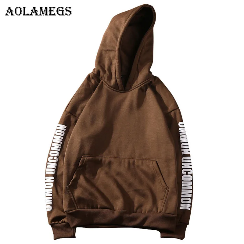 Aolamegs Hoodies Men Side Letter Print Hood Pullover High Street Sweatshirt Men O-Neck Hip Hop Streetwear Hoodie Autumn Brand
Aolamegs Hoodies Men Side Letter Print Hood Pullover High Street Sweatshirt Men O-Neck Hip Hop Streetwear Hoodie Autumn Brand