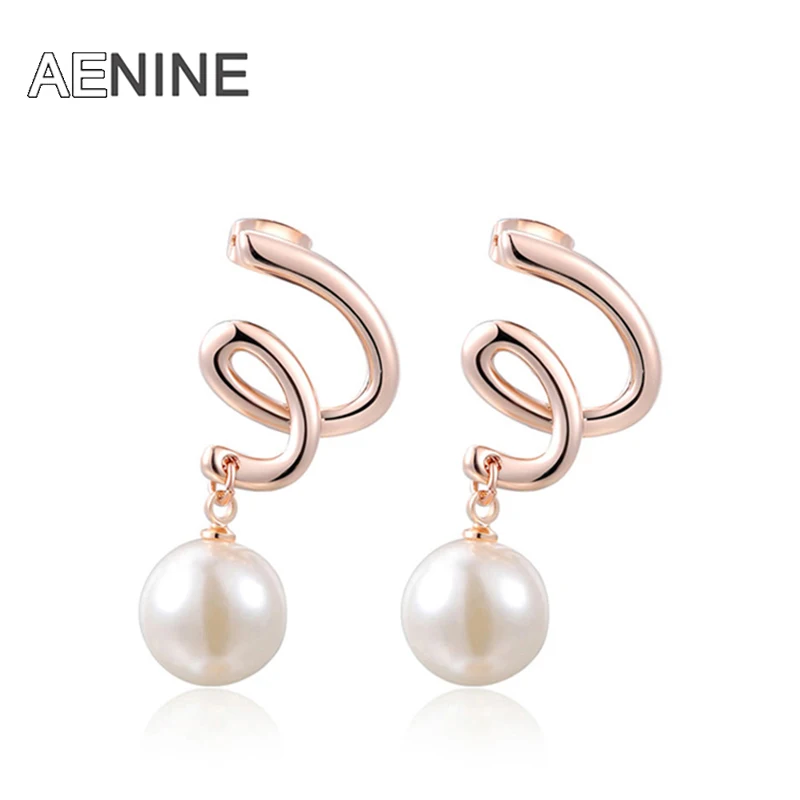 AENINE New Design Rose Gold Color Irregular Geometry Simulated Pearl Drop Dangle Earring Earrings For Women Jewelry L2020913270
AENINE New Design Rose Gold Color Irregular Geometry Simulated Pearl Drop Dangle Earring Earrings For Women Jewelry L2020913270