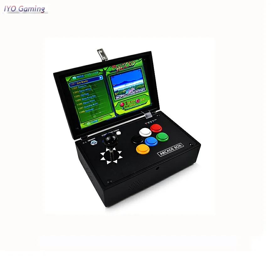 10 " Inch Pandora 6S Mini Arcade Console 1399 Games Zero Delay Joystick Buttons PCB Board Retro Video Game Box Arcade Machine
10 " Inch Pandora 6S Mini Arcade Console 1399 Games Zero Delay Joystick Buttons PCB Board Retro Video Game Box Arcade Machine