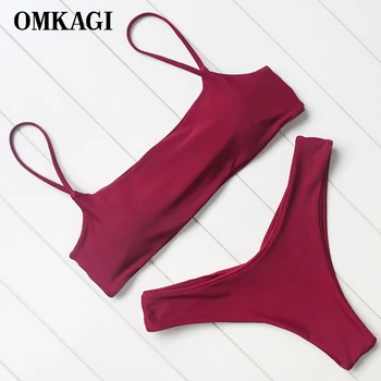OMKAGI Brand Swimsuit Swimwear Women Sport Bikinis Set Swimming Bathing Suit Beachwear Sexy Push Up Brazilian Bikini 2018
OMKAGI Brand Swimsuit Swimwear Women Sport Bikinis Set Swimming Bathing Suit Beachwear Sexy Push Up Brazilian Bikini 2018