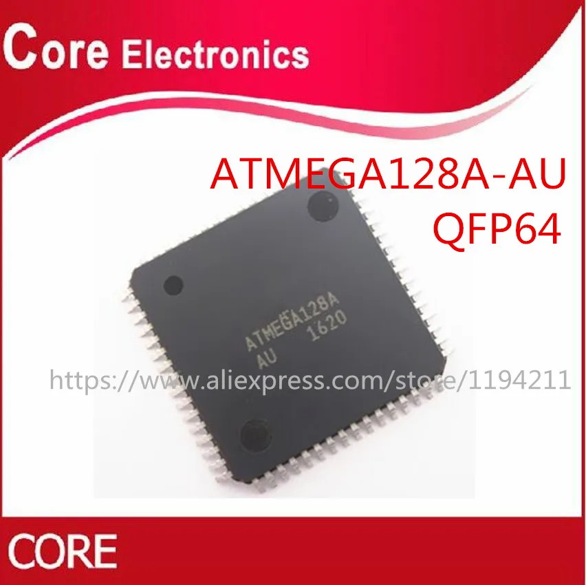 20PCS ATMEGA128A-AU ATMEGA128A ATMEGA128 8-bit Microcontroller with 128K Bytes In-System Programmable Flash
20PCS ATMEGA128A-AU ATMEGA128A ATMEGA128 8-bit Microcontroller with 128K Bytes In-System Programmable Flash
