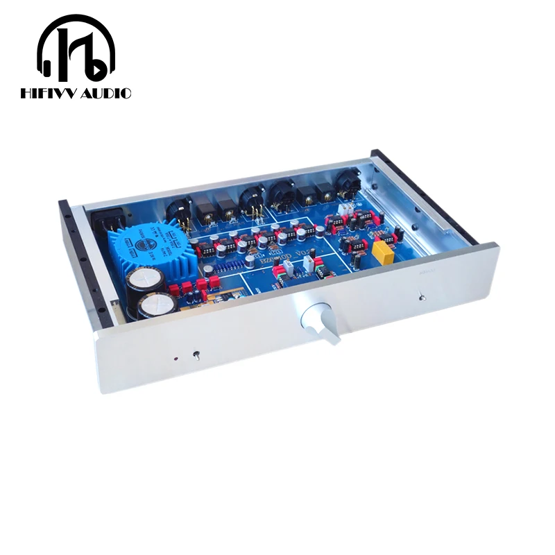Hifivv audio MBL6010D Preamplifier Preamp Pre-amplifiers RCA XLR Output AD797 or JRC5534 hifi audio amplifier 110/220V
Hifivv audio MBL6010D Preamplifier Preamp Pre-amplifiers RCA XLR Output AD797 or JRC5534 hifi audio amplifier 110/220V