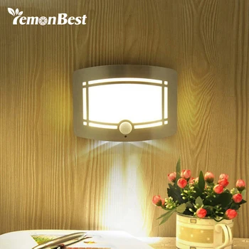 LED Luxury Aluminum Stick Anywhere Bright Motion Sensor Activated LED Wall Sconce Night Light Auto On/Off for Pathway Wall
LED Luxury Aluminum Stick Anywhere Bright Motion Sensor Activated LED Wall Sconce Night Light Auto On/Off for Pathway Wall