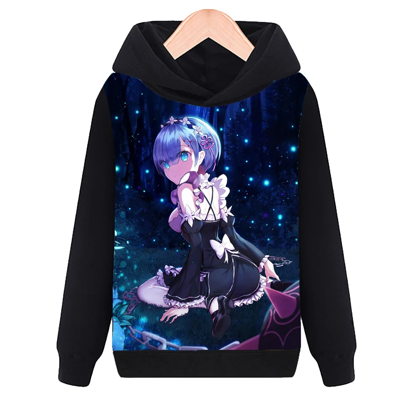 Anime Re:Zero Starting Life in Another World Ram Rem Cosplay Hooded Hoodie Sweatshirt Spring&Autumn Men Women Pullover Coat Tops
Anime Re:Zero Starting Life in Another World Ram Rem Cosplay Hooded Hoodie Sweatshirt Spring&Autumn Men Women Pullover Coat Tops