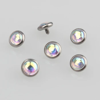 (16gx5mm) Titanium G23 Micro Dermal Anchor Tops Skin Diver Labret Lip Piercing Body Jewelry
(16gx5mm) Titanium G23 Micro Dermal Anchor Tops Skin Diver Labret Lip Piercing Body Jewelry