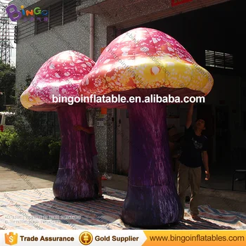 one pair decorative inflatable mushroom 4m with led lighting for stage decoration/alice theme or customize BG-A1037 flashing toy
one pair decorative inflatable mushroom 4m with led lighting for stage decoration/alice theme or customize BG-A1037 flashing toy