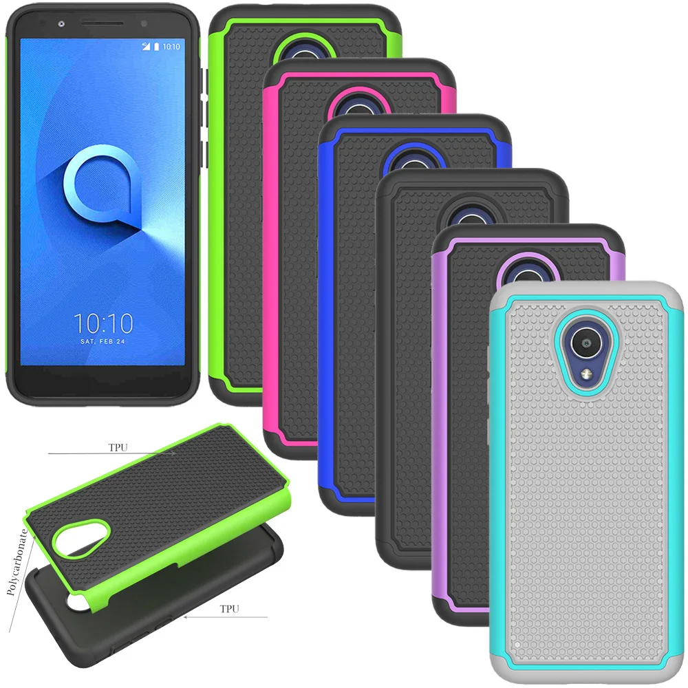 Dual Layer Soft TPU & Hard PC Back Armor Case Anti Shock Protective Cover For Alcatel 1X Evolve /IdealXtra 5059R / TCL LX A502DL
Dual Layer Soft TPU & Hard PC Back Armor Case Anti Shock Protective Cover For Alcatel 1X Evolve /IdealXtra 5059R / TCL LX A502DL