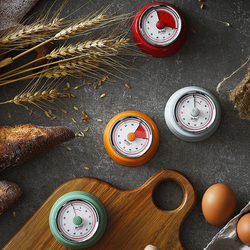 55 Minutes Kitchen Timer Mechanical Cooking Alarm Counter Clock Baking Reminder Stainless Steel Manual Countdown Magnet Watch
55 Minutes Kitchen Timer Mechanical Cooking Alarm Counter Clock Baking Reminder Stainless Steel Manual Countdown Magnet Watch