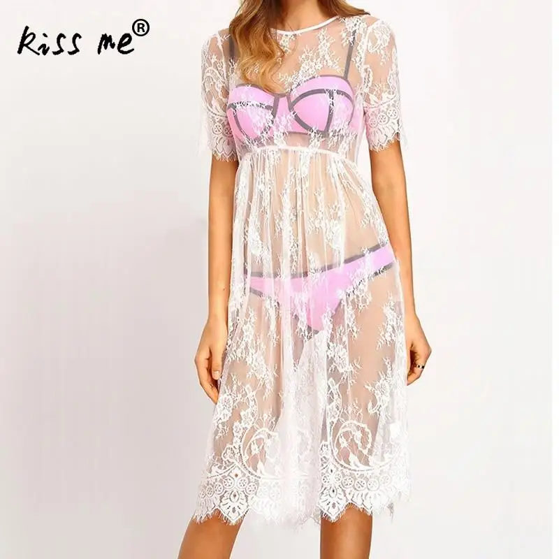 2017 Sexy Lace Beach Cover Up Crochet White Black Swimwear Dress Ladies Bathing Suit Sheer Cover Ups Beach Tunic Saida De Praia
2017 Sexy Lace Beach Cover Up Crochet White Black Swimwear Dress Ladies Bathing Suit Sheer Cover Ups Beach Tunic Saida De Praia