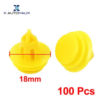 X Autohaux 100Pcs 8Mm Hole Plastic Rivet Panel Bumper Engine Undertray Clips Yellow
X Autohaux 100Pcs 8Mm Hole Plastic Rivet Panel Bumper Engine Undertray Clips Yellow