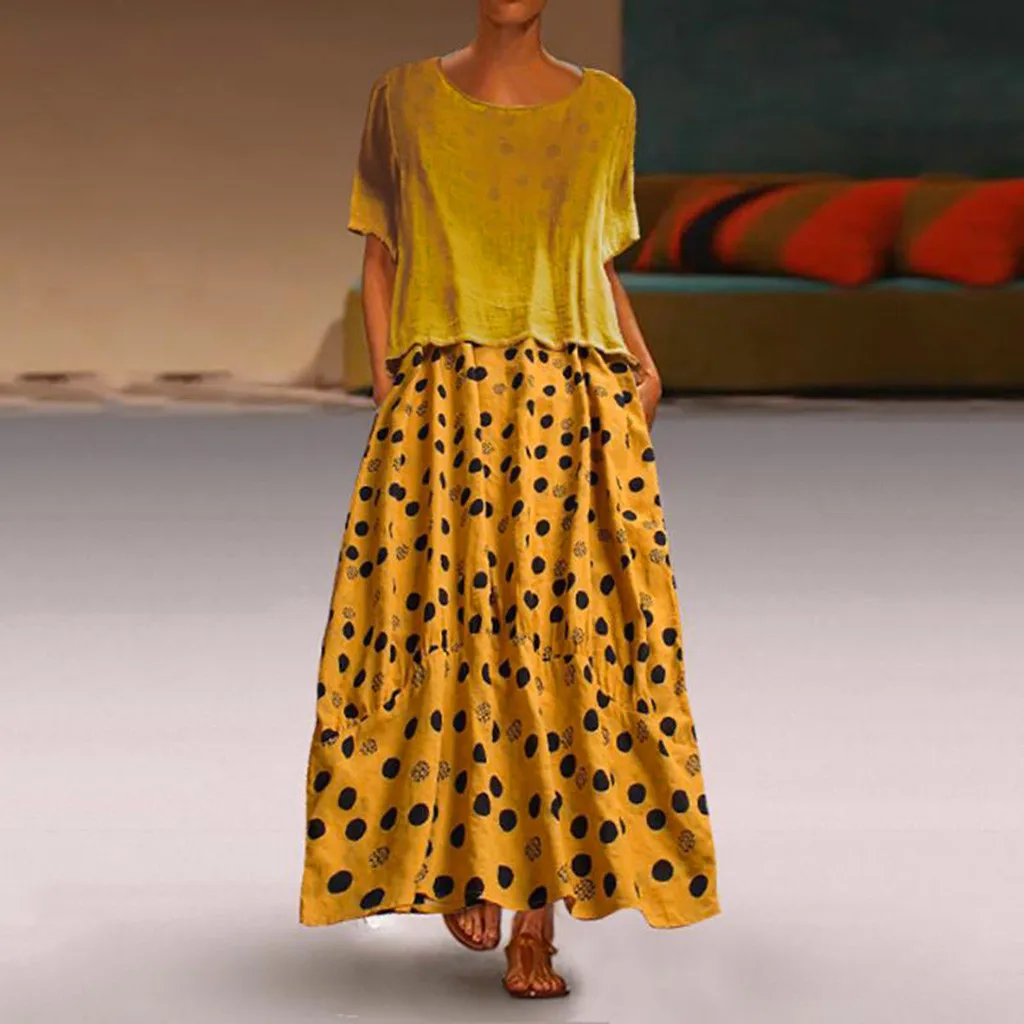 Summer Ladies Long Dress Red White Dot Beach Dress Maxi Dress Women Evening Party Dress Sundress Vestidos de festa New #T8
Summer Ladies Long Dress Red White Dot Beach Dress Maxi Dress Women Evening Party Dress Sundress Vestidos de festa New #T8
