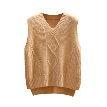 New Fashion 2019 Spring Autumn Women Wool Sleeveless Vest Sweaters Cardigan poncho Women Gilet
New Fashion 2019 Spring Autumn Women Wool Sleeveless Vest Sweaters Cardigan poncho Women Gilet
