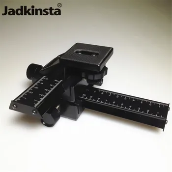 Jadkinsta Metal 4 Way macro focusing rail slider with 1/4 Adjustable Photography Rail Slide System for DSLR Camera
Jadkinsta Metal 4 Way macro focusing rail slider with 1/4 Adjustable Photography Rail Slide System for DSLR Camera