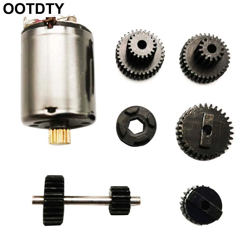 1 Set Metal Gears With 370 Motor For Speed Change Gear Box For WPL B1 B24 B16 B36 C24 1/16 4WD 6WD RC Car 4XFE
1 Set Metal Gears With 370 Motor For Speed Change Gear Box For WPL B1 B24 B16 B36 C24 1/16 4WD 6WD RC Car 4XFE