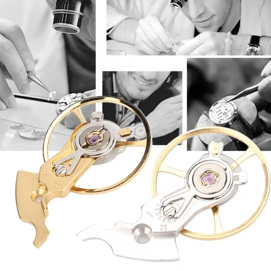 Mechanical Watch Balance Wheel Spring with Holder for ETA 2824 2834 2836 Watch Movement Watch Repair Tool for Watchmakers
Mechanical Watch Balance Wheel Spring with Holder for ETA 2824 2834 2836 Watch Movement Watch Repair Tool for Watchmakers