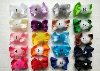 100pcs 3inch Solid Ribbon hair alligator clips bows with Fur Fur Pom Pom Girls pompon headwear Hairgrip hair Accessories GR119
100pcs 3inch Solid Ribbon hair alligator clips bows with Fur Fur Pom Pom Girls pompon headwear Hairgrip hair Accessories GR119