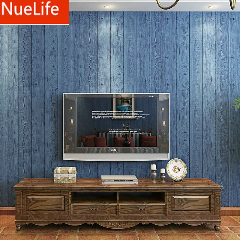 0.53x10m Mediterranean Style Blue Wood Pattern Wallpaper Living Room Study room Bedroom Restaurant Shop TV Background Wallpaper
0.53x10m Mediterranean Style Blue Wood Pattern Wallpaper Living Room Study room Bedroom Restaurant Shop TV Background Wallpaper