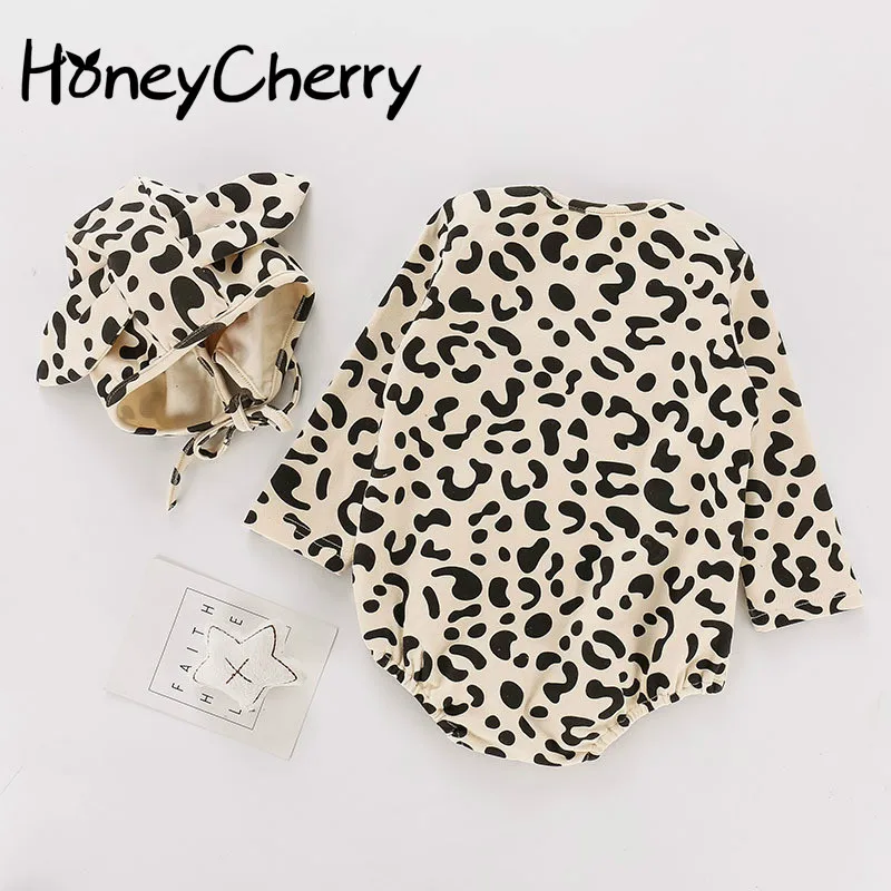 Funny Baby Rompers Baby's Jumpsuit Cute Leopard-print Long-sleeve Cap And Fart-wrapped Jacket Baby Girl Clothes
Funny Baby Rompers Baby's Jumpsuit Cute Leopard-print Long-sleeve Cap And Fart-wrapped Jacket Baby Girl Clothes