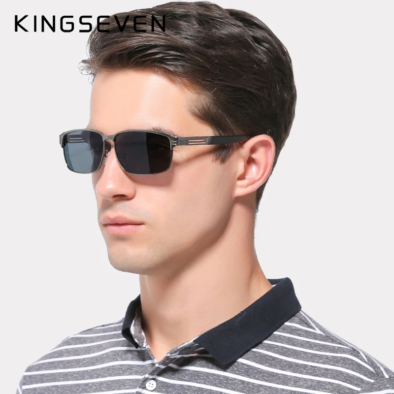 KINGSEVEN BRAND DESIGN Sunglasses Men Driving Male Polarized Sunglasses Vintage Square Frame Eyewear Oculos Gafas UV400
KINGSEVEN BRAND DESIGN Sunglasses Men Driving Male Polarized Sunglasses Vintage Square Frame Eyewear Oculos Gafas UV400