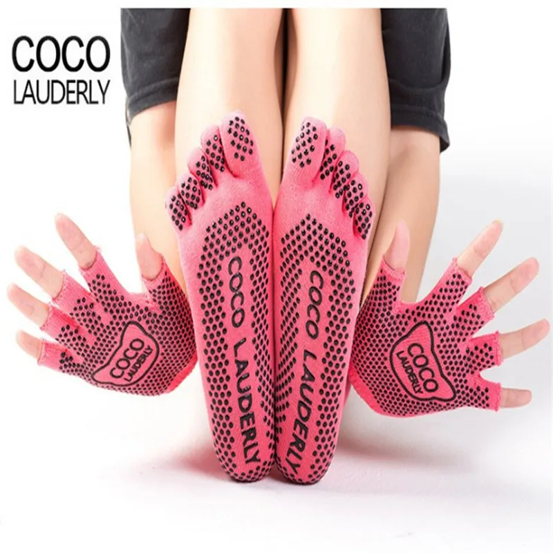 Best Non Slip Yoga Socks Gloves Women'S Grip Sticky Pilates Toe Toeless Sox No Skid Open Toe Sticky Bottom Barre Fitness Padded
Best Non Slip Yoga Socks Gloves Women'S Grip Sticky Pilates Toe Toeless Sox No Skid Open Toe Sticky Bottom Barre Fitness Padded