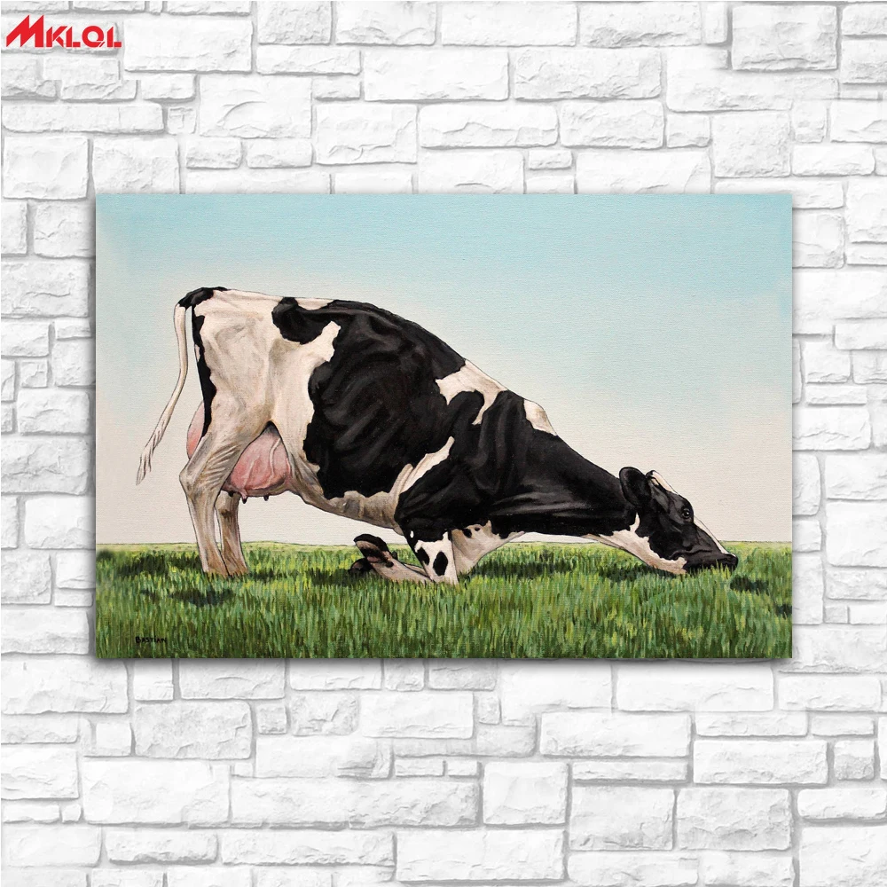 Large Wall Art, Cow , Restaurant study Bedroom Decor Wall oil Painting Print Nice wall picture for living room no frame
Large Wall Art, Cow , Restaurant study Bedroom Decor Wall oil Painting Print Nice wall picture for living room no frame
